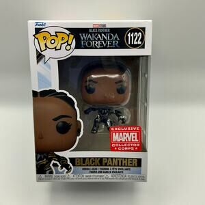 Black Panther #1122 – Wakanda Forever Funko Pop! Collector Corps Exclusive